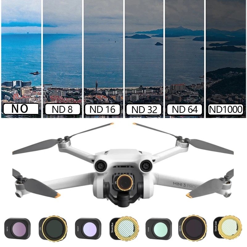 Drone Kit With Camera - Filtro per Drone DJI Mini 3