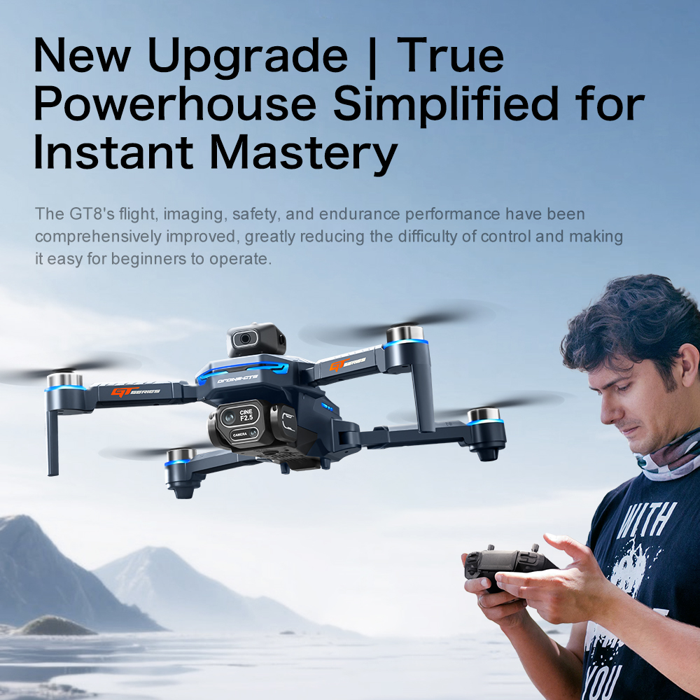 Drone Originale GT8 8K Profess - Drone Kit With Camera recensione e prezzo
