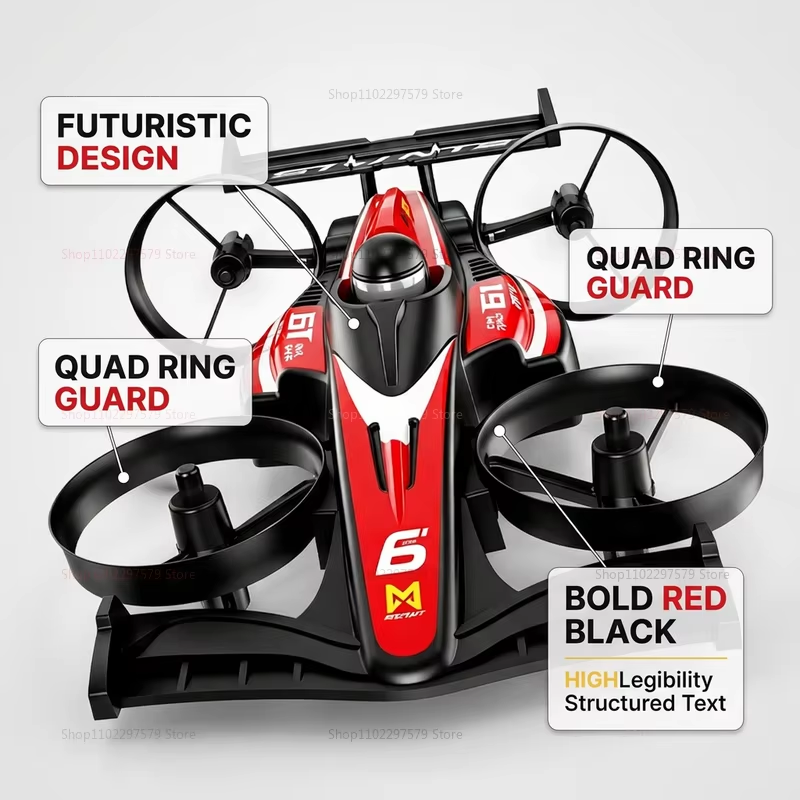 Nuovo Quadricottero RC Profess - Drone Kit Tricopter recensione e prezzo