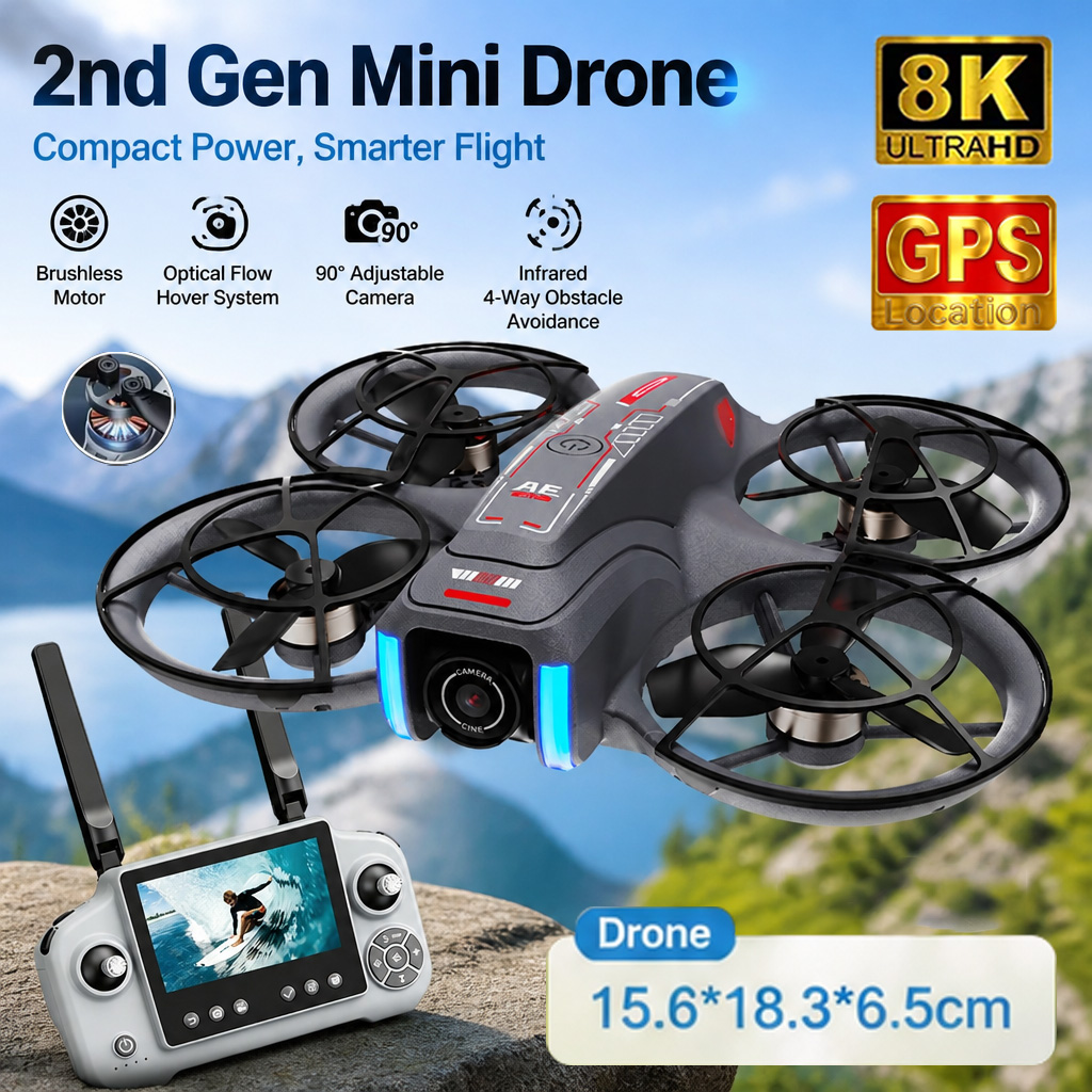 Mini Drone AE21 8K HD con Dopp - Drone Kit Professional recensione e prezzo